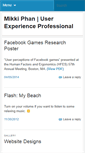 Mobile Screenshot of mikkiphan.com